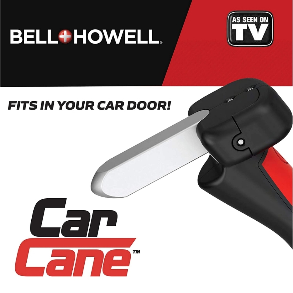 BELL & HOWELL Car Cane 4-in-1 Portable Handle NWT